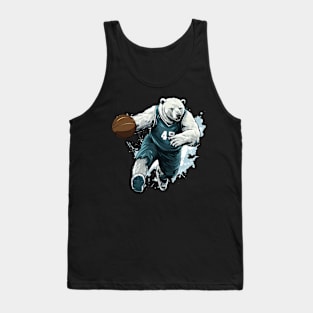 polar bear basketball player Tank Top